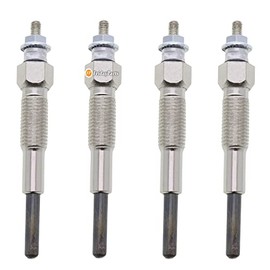 FridayParts 4 Pcs Glow Plugs for Skid steer Loader Bobcat 843 Gehl SL5620 SL5625 5620 5625