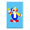 GRAPHICS & MORE Clown with Flower and Big Shoes Plastic