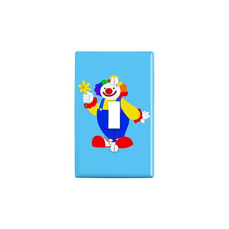 GRAPHICS & MORE Clown with Flower and Big Shoes Plastic