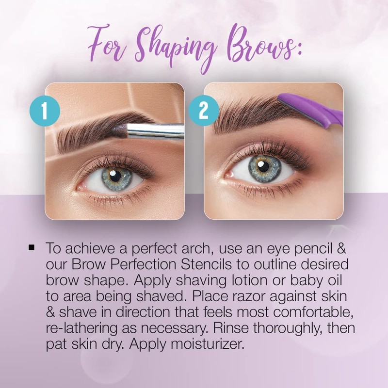 Ardell Brow Trim and Shape Grooming Tool, 3 Count (Pack