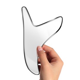 Stainless Steel Gua Sha Muscle Scraper Tool, Myofascial Scraping Tools for Physical Therapy, Facial Skin Care Scraping Massage Tool, Soft Tissue Massage Tool, IASTM Tools…