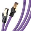 Duronic CAT8 PE 1 m Ethernet-Kabel | 40 Gbps Netzwerkabel