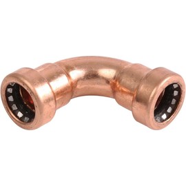 10x 15mm Tectite Copper Push-Fit Elbow, 90 Degree, Tectite Sprint System