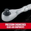 CRAFTSMAN V-SERIES Ratchet, 3/8 Inch Drive, 96-Tooth, Stubby (CMMT86320V)