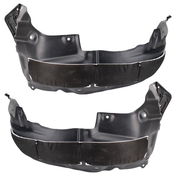 TRQ TRQ Front Inner Fender Liner Set Compatible with 2015-2017