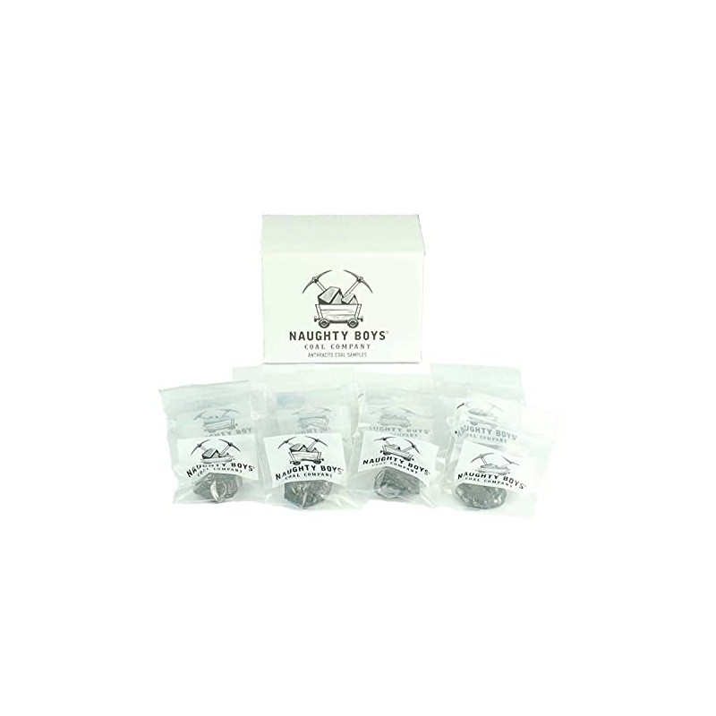 Naughty Boys Coal Company, 12 Nut Coal Bag Samples, Coal