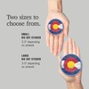 Die Cut Sticker Colorado, Rustic State Flag, Vinyl Sticker 3