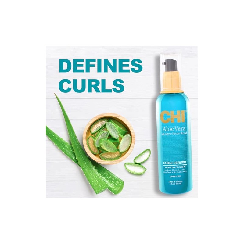 CHI Aceite de aloe vera – libre de sulfato, parabenos