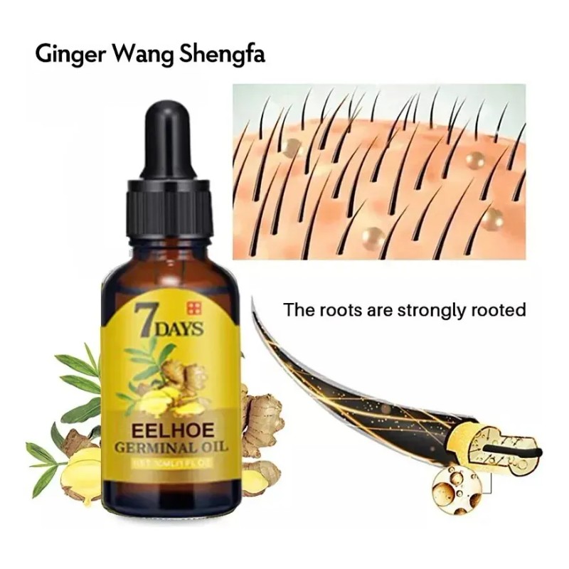 Ginger Hair Care Líquido, Suavizante Para El Cabello Seco