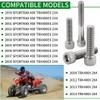WEICHENGXIN 400EX Engine Stainless Steel Bolt Screw Kit for Sportrax