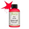 Angelus Acrylic Leather Paint-4 oz Neon Rio Red