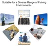 Lavie&Camus 720PCS Fishing Bobber Stopper, Oval Floats Sinker Stops, 6