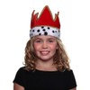 Nativity Wiseman Red Velour King Prince Crown
