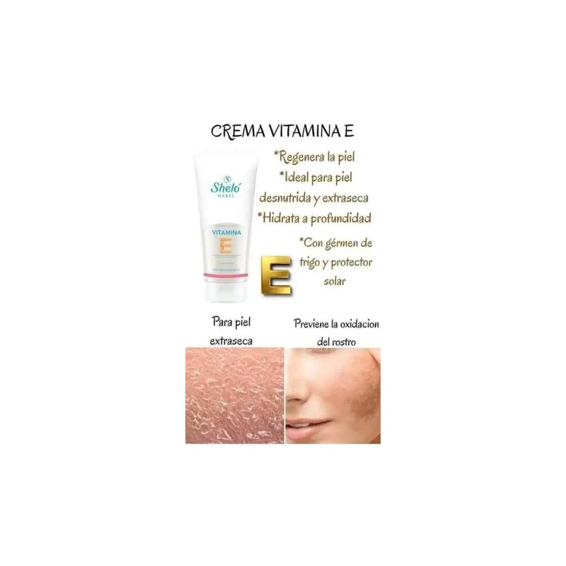 Crema Concha Nacar Y Crema De Vitamina E Shelo Nabel