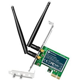 Adaptador inalámbrico N de doble banda 600 Mbps (2.4 GHz 300 Mbps o 5 GHz 300 Mbps) PCIE WiFi para Windows 11, 10, 8.x, 7, XP (32/64 bit) y Windows Server PC de escritorio, tarjeta WiFi 2X2 MIMO PCIE (FS-N600)