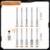 HARFINGTON 10pcs Nut Driver Drill Bit 5.5-14mm Metric Impact Socket