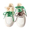 4 Pairs Shoe Laces for Miu Miu Sneaker, Brown Waxed