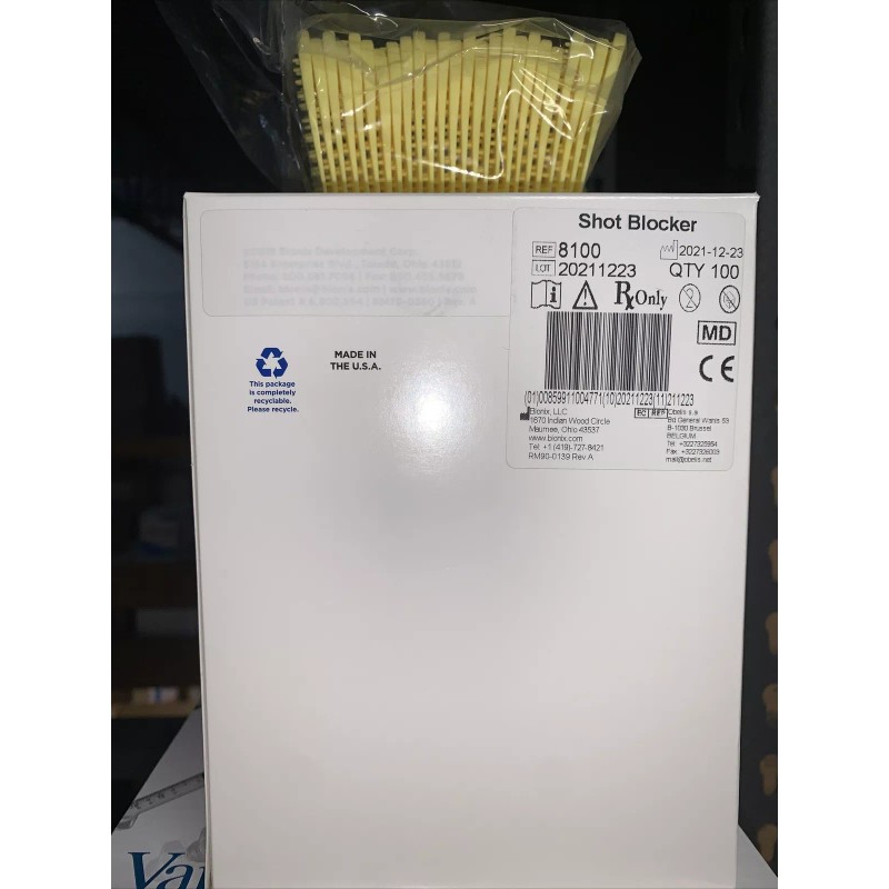 Bionix ShotBlocker 100 Pack, Bionix Reorder #8100 New In The