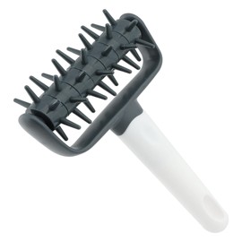 Pizza Dough Docker, Plastic Pizza Roller Spikes Prevents Air Bubbles and Creates a Uniform Crust for Cooking, Pastry Dough Roller for Crackers, Homemade Bread, Cookies