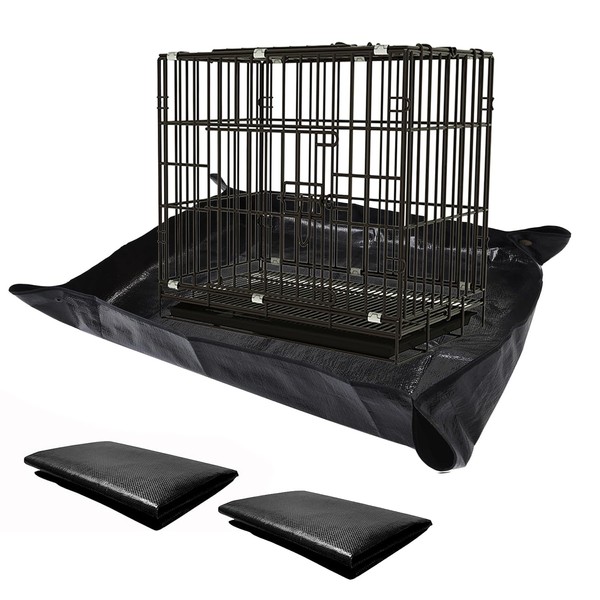 KEYIDE 2Pcs Washable Guinea Pig Cage Liner Base Water-Resistant Pet