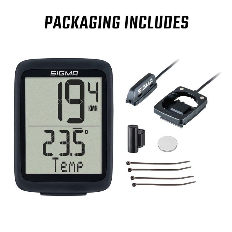 SIGMA SPORT Sigma Sigma Bc 10.0 Wr Bicycle Computer Black/White