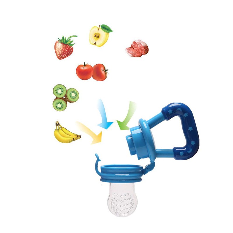 Food Feeder Baby Fruit Pacifier (3 Pcs) with 6 Different