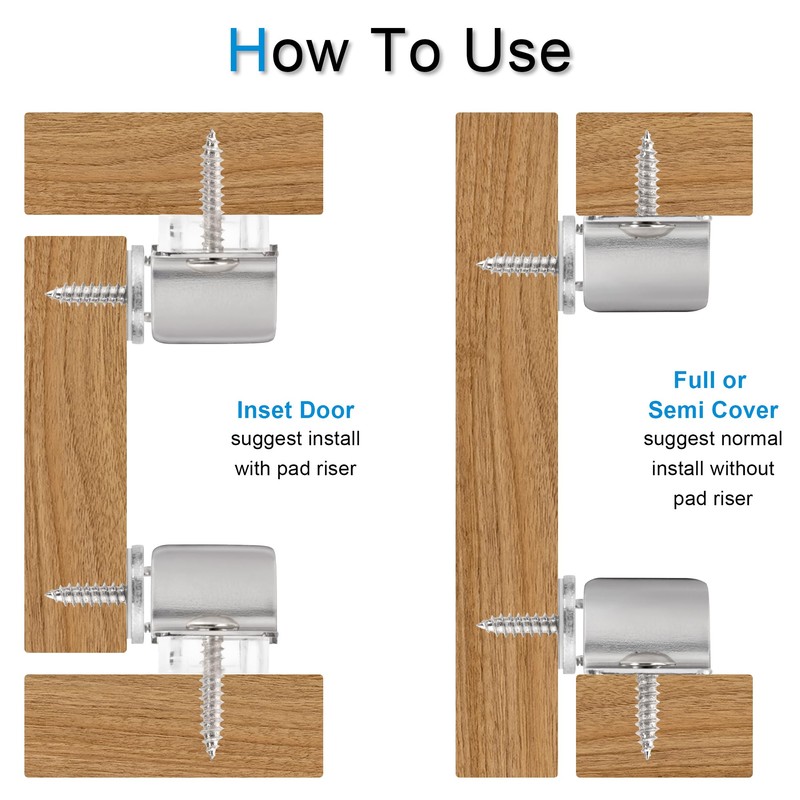 whitesnow Magnetic Cabinet Latch Metal Magnet Door Catch Closure Hardware