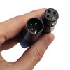 B Baosity XLR 3-Pin Male to Female Audio Connector