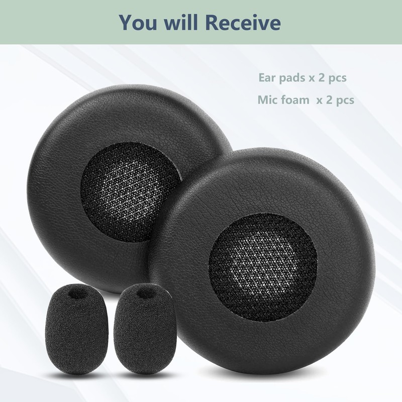 XRHTONG Prime Ear Pads Replacement Compatible with Jabra Evolve 75/75+