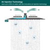 Hoimpro 12 Inch Square Rain Shower Head