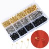 540 Pcs Safety Pins Assorted, Safety Pins for Clothes Crafts