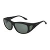Dioptics Haven Nomad Fits Over Sunglasses Polarized Rectangular, Black, 57