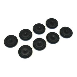 Vital All-Terrain (8 Pack Rubber Floor Pan Drain Plugs for 1976-1986 Jeep CJ-7 1981-1986 Jeep CJ-8 Scrambler