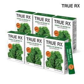 TrueX Rich Curly Kale 100 Powder 14 sachets x 6 / 트루알엑스 리치 컬리케일 100 분말 14포 x 6개