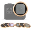 JUNESTAR 6 In 1 Action Camera Filter CPL ND Night