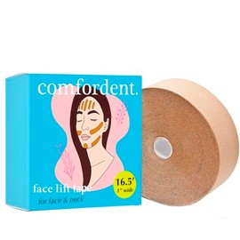 Kinesio - Cinta para levantamiento de cara y cuello, liberación miofascial antiarrugas