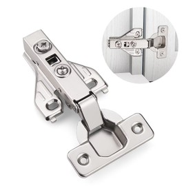 10 Pairs （20 Pack） Soft Close Kitchen Cabinet Door Hinges fit for Face Frame Cabinet,105 Degree Opening Angel Self Closing with Mounting Screws by Probrico