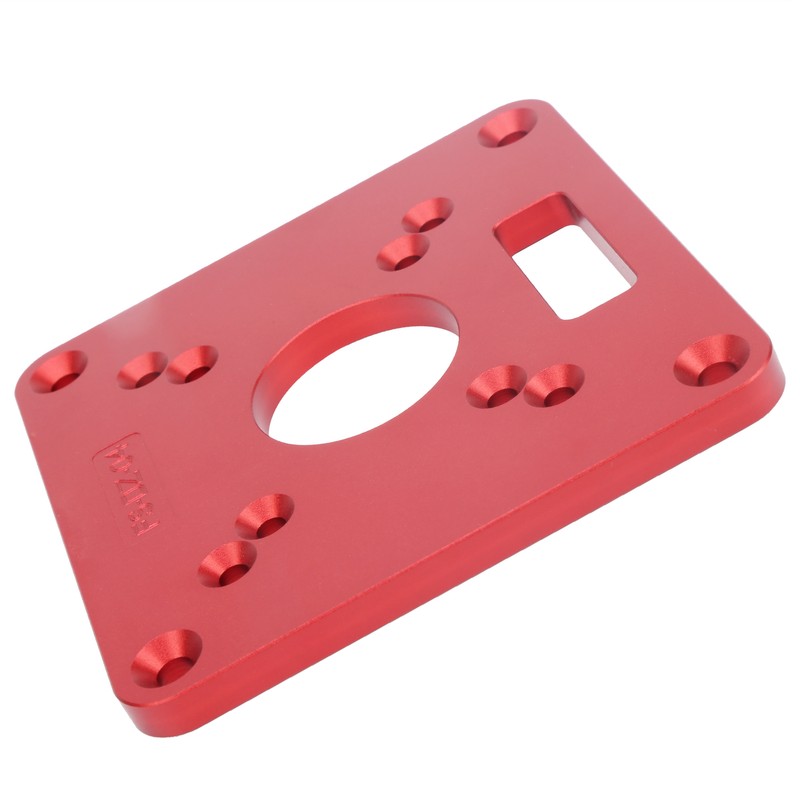 Trimming Flip Board Aluminum Alloy Router Table Plate Universal Woodworking