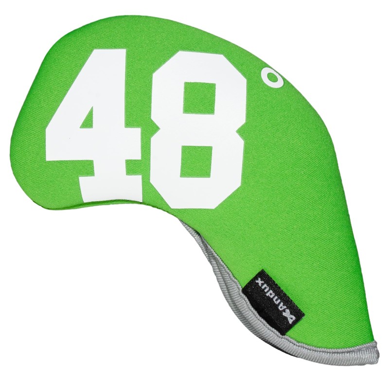 Andux 7pcs/Set Golf Wedge Irons Club Head Covers with Degree