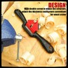 Woodworking Planer Adjustable Spokeshave Woodworking Plane Trimming Tools Hand Cutting