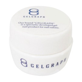 GELGRAPH Color Gel 8.8 oz (224 g), Moon 0.2 oz (5 g), UV / LED Compatible, Gel Nail