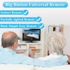 Learning Universal TV Remote Control, Big/Large Button Universal TV Remote