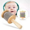 Wooden Hand Shaker Cabasa Percussion Instrument Small Size for Student