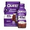 Quest Nutrition Chocolate Protein Milkshake, 45g High Bioavailability Protein, 2g