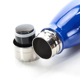 Eco Chic Reusable Thermal Bottle Stainless Steel Leakproof Insulated Water Bottle (Sea Creatures Blue)