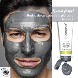 Mascarilla de Carbón Activado MK Men | Elimina Grasa y Puntos Negros | Tratamiento Profundo para Piel Masculina