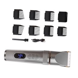 GANAZONO Trimmer with Speed Motor Professional Barber Clippers for Men Low Noise Cordless Hair Cutting Kit with Blades for Salon and Home Grooming