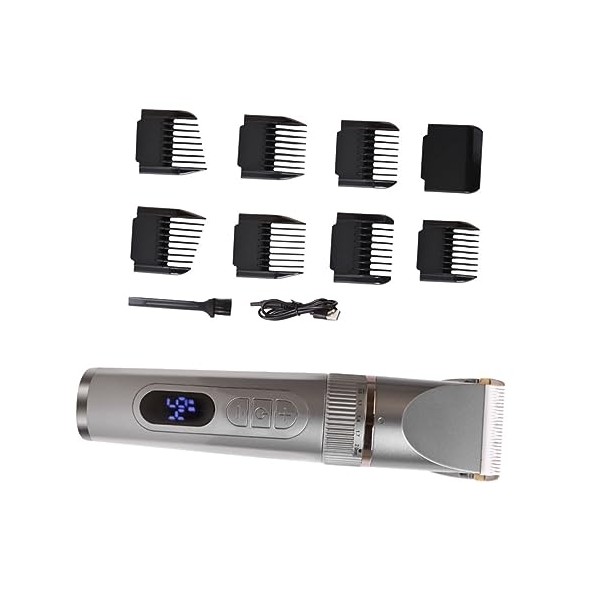 GANAZONO Trimmer with Speed Motor Professional Barber Clippers for Men