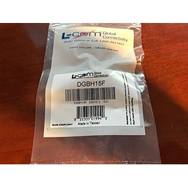 L-com Connectivity DGBH15F Adapter; D-Sub; GenderChanger; VGA(Coupler); HD15-Female/Female; HighDen.; Slimline; 3A