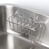 HULISEN 3-in-1 Sponge Holder for Kitchen Sink with Dish Brush
